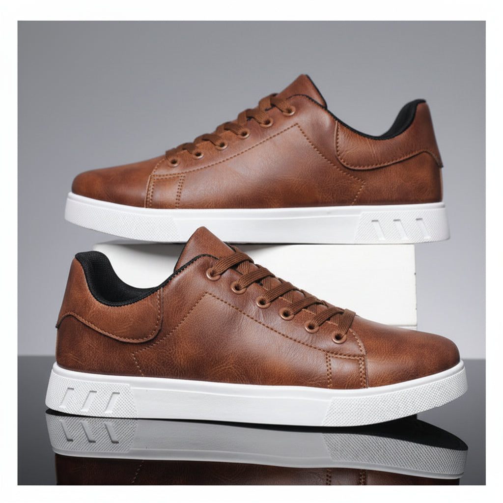Lace-up Flat Shoes Men's Fashion Casual Shoes....