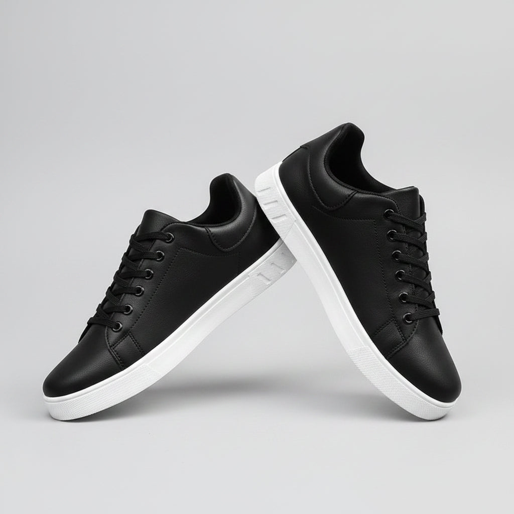 Lace-up Flat Shoes Men's Fashion Casual Shoes...