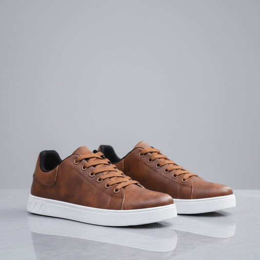 Lace-up Flat Shoes Men's Fashion Casual Shoes